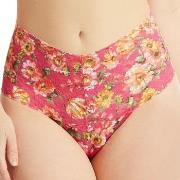 Hanky Panky Truser 2P Signature Lace Print Retro Thong Rosa blomstret ...