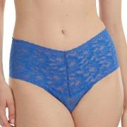 Hanky Panky Truser 3P Signature Lace Retro Thong D1 Blå nylon One Size...