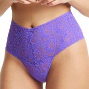 Hanky Panky Truser 2P Signature Lace Retro Thong D1 Lilla nylon One Si...