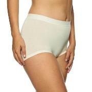 Lady Avenue Truser Bamboo Short Panty Benhvit Bambus Medium Dame