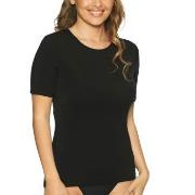 Lady Avenue Bamboo Short Sleeved T-Shirt Svart Bambus X-Small Dame