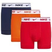 Nike 6P Everyday Essentials Cotton Stretch Trunk Blå/Rød bomull Medium...