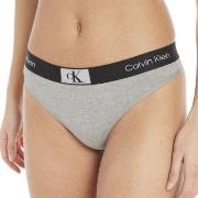 Calvin Klein Truser 2P CK96 Cotton Thong Lysgrå bomull Medium Dame