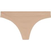 Calvin Klein Truser 2P Fusion Flex Thong Beige polyamid Medium Dame