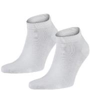 Frank Dandy Strømper 6P Bamboo Ankle Socks Hvit Str 36/40