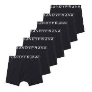 Frank Dandy 21P Solid Tencel Boxers Svart lyocell Medium Herre