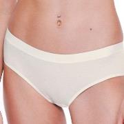 Sloggi Truser 2P GO Casual Hipster Briefs Benhvit bomull Large Dame