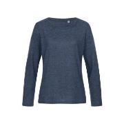 Stedman Knit Long Sleeve For Women Blå X-Large Dame
