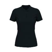 Stedman Lux Short Sleeve Polo For Women Mørkblå bomull X-Small Dame