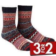 Damella Strømper Wool Socks Mixed Str 39/42 Dame