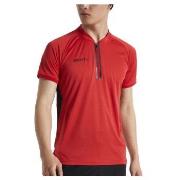 Craft Pro Control Impact Polo M Rød polyester Small Herre