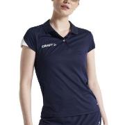 Craft Pro Control Impact Polo W Marine polyester Large Dame