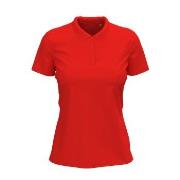 Stedman Claire Short Sleeve Polo Rød ringspunnet bomull XX-Large Dame