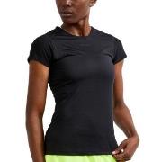 Craft ADV Essence SS Slim Tee W Svart polyester XX-Large Dame