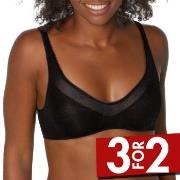 Sloggi BH 2P Oxygene Infinite Soft Bra Svart Medium Dame