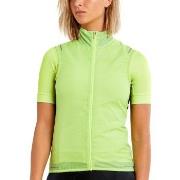 Craft Essence Wind Vest W Limegrønn polyester X-Large Dame