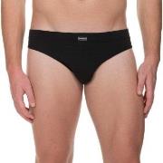 Bruno Banani 2P Check Line 2.0 Sports Brief Svart polyamid Large Herre