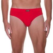 Bruno Banani 2P Check Line 2.0 Sports Brief Rød polyamid Large Herre