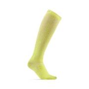 Craft Strømper ADV Compression Sock Limegrønn polyamid Str 46/48