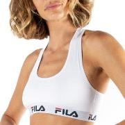 FILA BH Urban Women Sports Bra Hvit bomull Small Dame