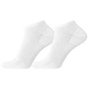 Egtved Strømper 2P Cotton Footie Sock Hvit Str 40/45