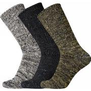 Egtved Strømper 3P Multi Colour Socks Mixed Str 45/48 Herre