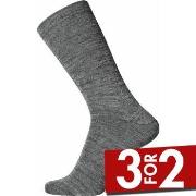 Egtved Strømper Twin No Elastic Sock Grå Str 45/48