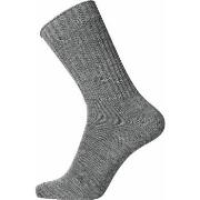 Egtved Strømper Wool Ribbed Sock Lysgrå Str 40/45