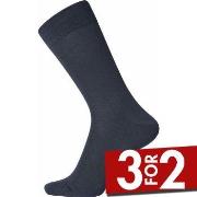 Egtved Strømper Wool Sock Mørkblå Str 45/48