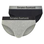 Bruno Banani 2P Flowing Sportslip Svart/Grå bomull Medium Herre