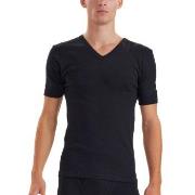 JBS Basic Original V-neck T-shirt Svart bomull Small Herre