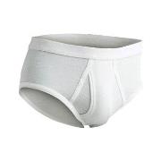 JBS Brief With Fly Light Hvit bomull X-Large Herre