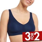 Sloggi BH ZERO Feel 2 0 Bralette Marine XX-Large Dame