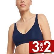 Sloggi BH Zero Feel 2 0 Soft Bra Marine X-Large Dame