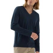 Mey Dry Cotton Colour Long Sleeves Mørkblå X-Large Herre