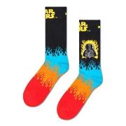 Happy socks Strømper Star Wars Dart Vader Sock Svart mønstret bomull S...