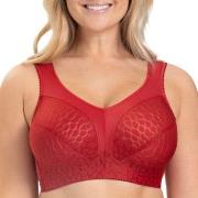 Miss Mary Lovely Jacquard Soft Bra BH Rød D 80 Dame