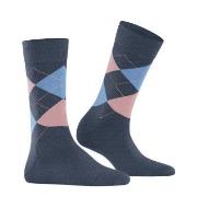 Burlington Strømper 3P Marylebone Wool Socks Mørkblå Str 36/41 Dame