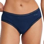 Sloggi Truser 3P GO Crush Hipster Briefs Svart/Blå bomull X-Small Dame