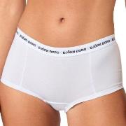 Björn Borg Truser 2P Core Logo High Waist Brief Hvit bomull Small Dame