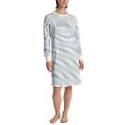 Calida Cotton Stripes Nightdress Lysblå Stripet bomull X-Large Dame