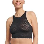 Sloggi BH ZERO Feel Bliss Crop Top Svart X-Large Dame