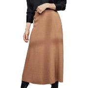 Pierre Robert X Jenny Skavlan Wool Flared Skirt Kamel merinoull Large ...