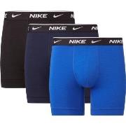 Nike 3P Everyday Essentials Cotton Stretch Boxer Lilla/Svart bomull X-...