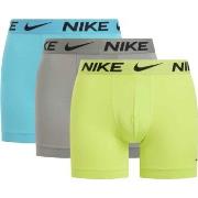 Nike 3P Everyday Essentials Micro Boxer Brief Blå/Grønn polyester Smal...