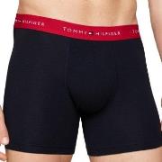 Tommy Hilfiger 3P Boxer Brief WB Svart/Rød bomull Medium Herre