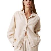 Calvin Klein LS Button Down Beige bomull X-Large Dame