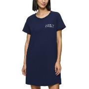 Triumph Nightdress Short Sleeve Marine bomull 48 Dame