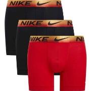 Nike 9P Everyday Essentials Micro Boxer Brief Oransje/Rød polyester Me...