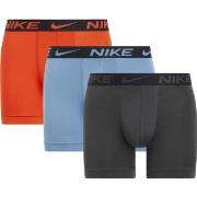 Nike 3P Everyday Essentials Micro Boxer Brief Blå/Oransje polyester La...